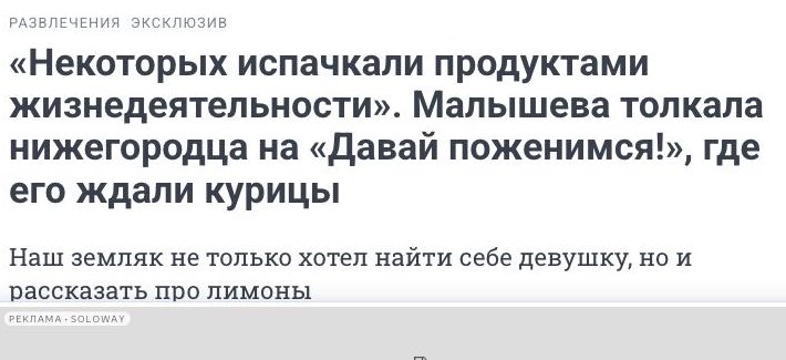 Скриншот публикации о Павловском питомнике